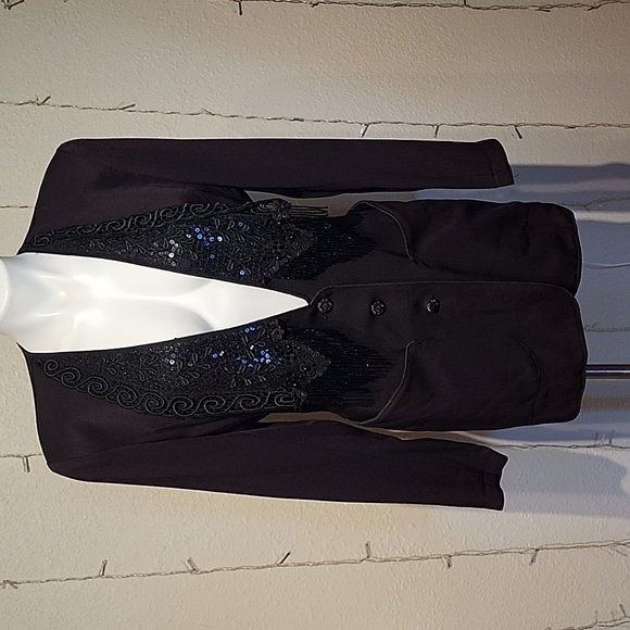 Rhonda Harness Jackets & Blazers - Vintage Rhonda Harness blazer size 10 with padded shoulders